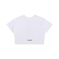 The "🫶" Crop Tee - WH